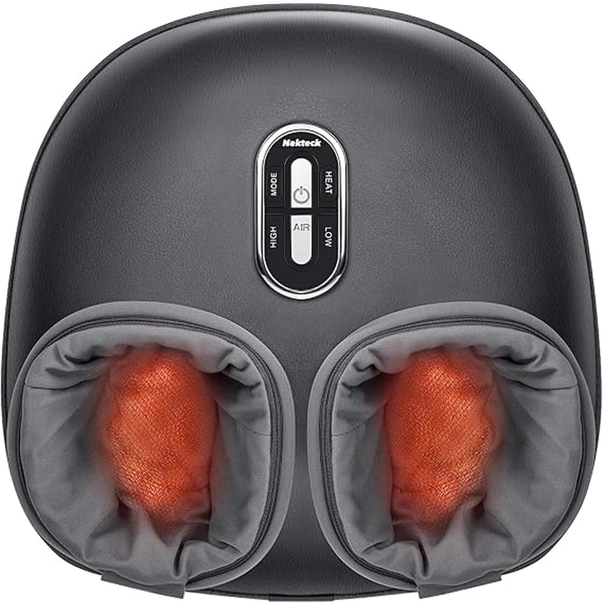 Nekteck Shiatsu Foot Massager with Heat & Air Compression | 3-Mode Deep Kneading Massage