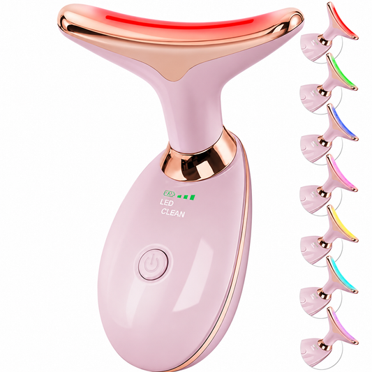 Facial Massager Red-Light-Therapy-for-Face and Neck, Face 𝖲 culpting Wand