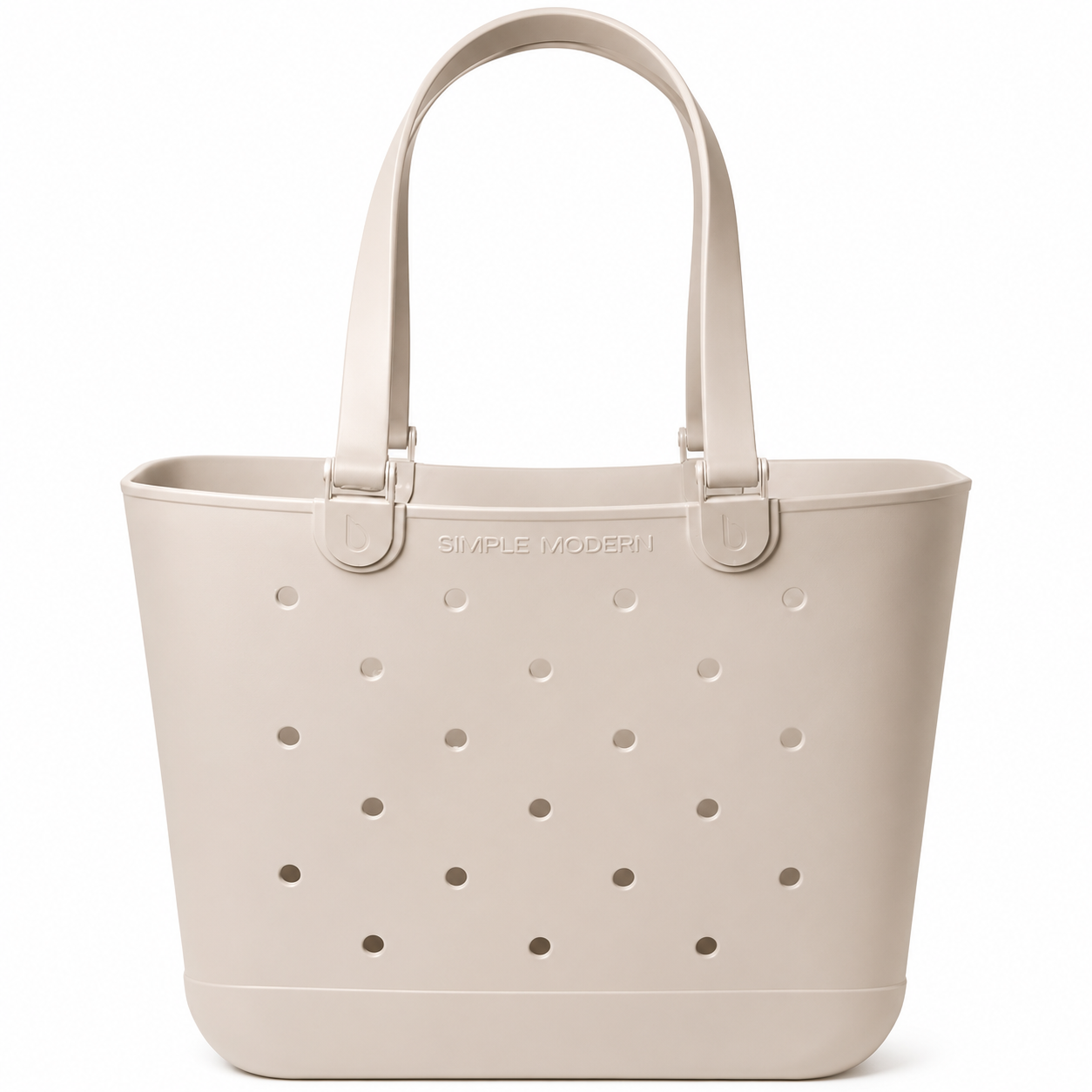 Simple Modern Extra-Large Beach Bag | Waterproof Getaway Rubber Tote