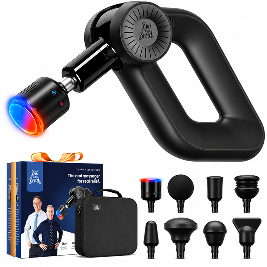 BOB AND BRAD D6 Pro Max+ Massage Gun with Heat and Cold