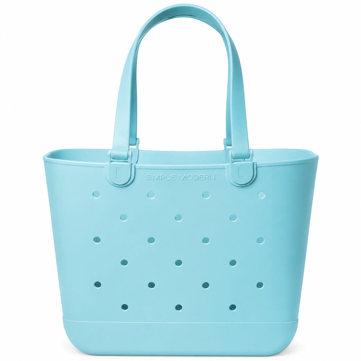 Simple Modern Extra-Large Beach Bag | Waterproof Getaway Rubber Tote