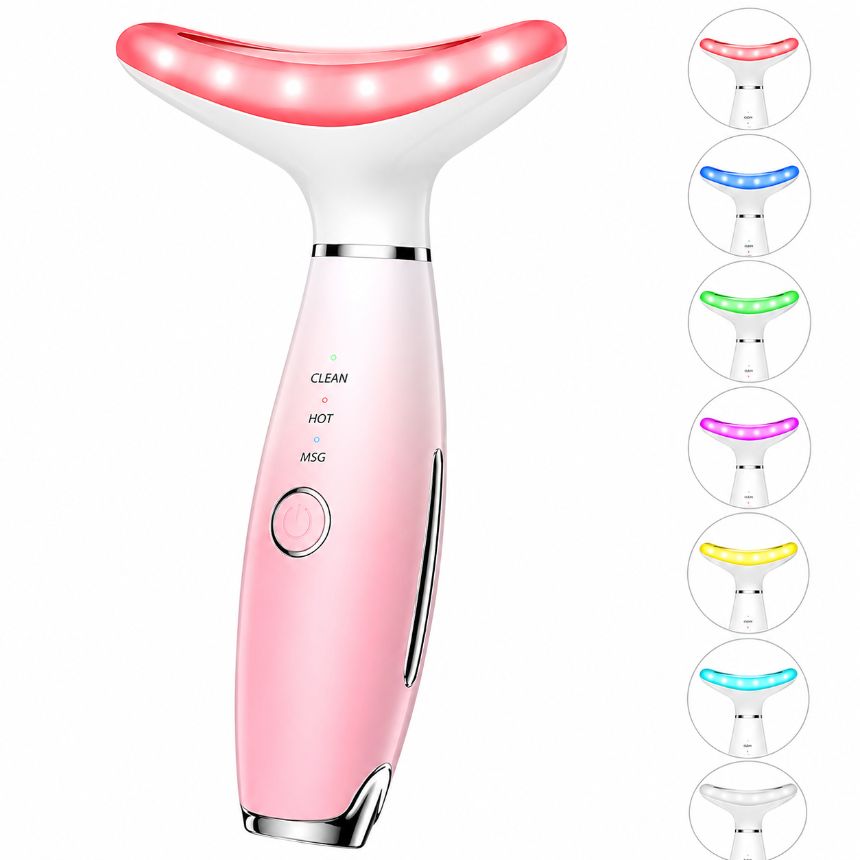 Dopsikn 7 Color Galvanic Machines - Red Light Therapy for Face and Neck