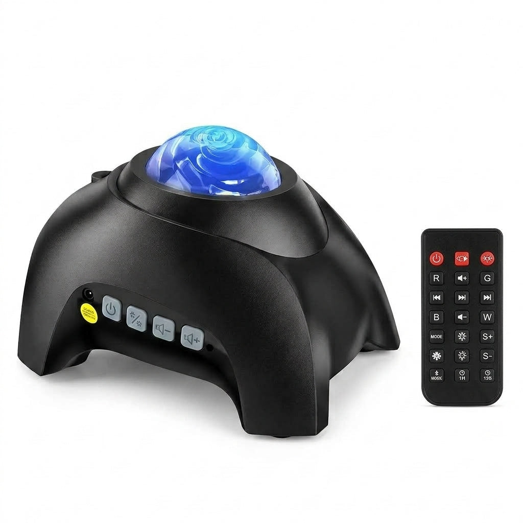 Northern Galaxy Light Aurora Projector with 33 Lighting Effects — 3-in-1 LED Star Projector, White Noise Machine & Bluetooth Speaker