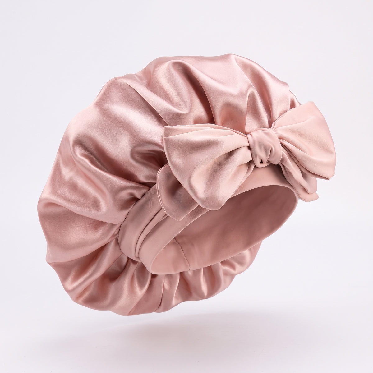 YANIBEST Adjustable Silk Satin Bonnet for Sleeping – Double Layer Sleep Cap with Tie Band to Prevent Frizz & Protect Curly Hair