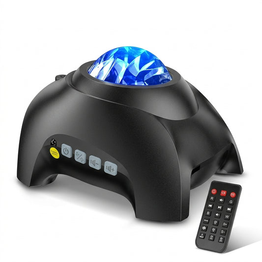 Northern Galaxy Light Aurora Projector with 33 Lighting Effects — 3-in-1 LED Star Projector, White Noise Machine & Bluetooth Speaker