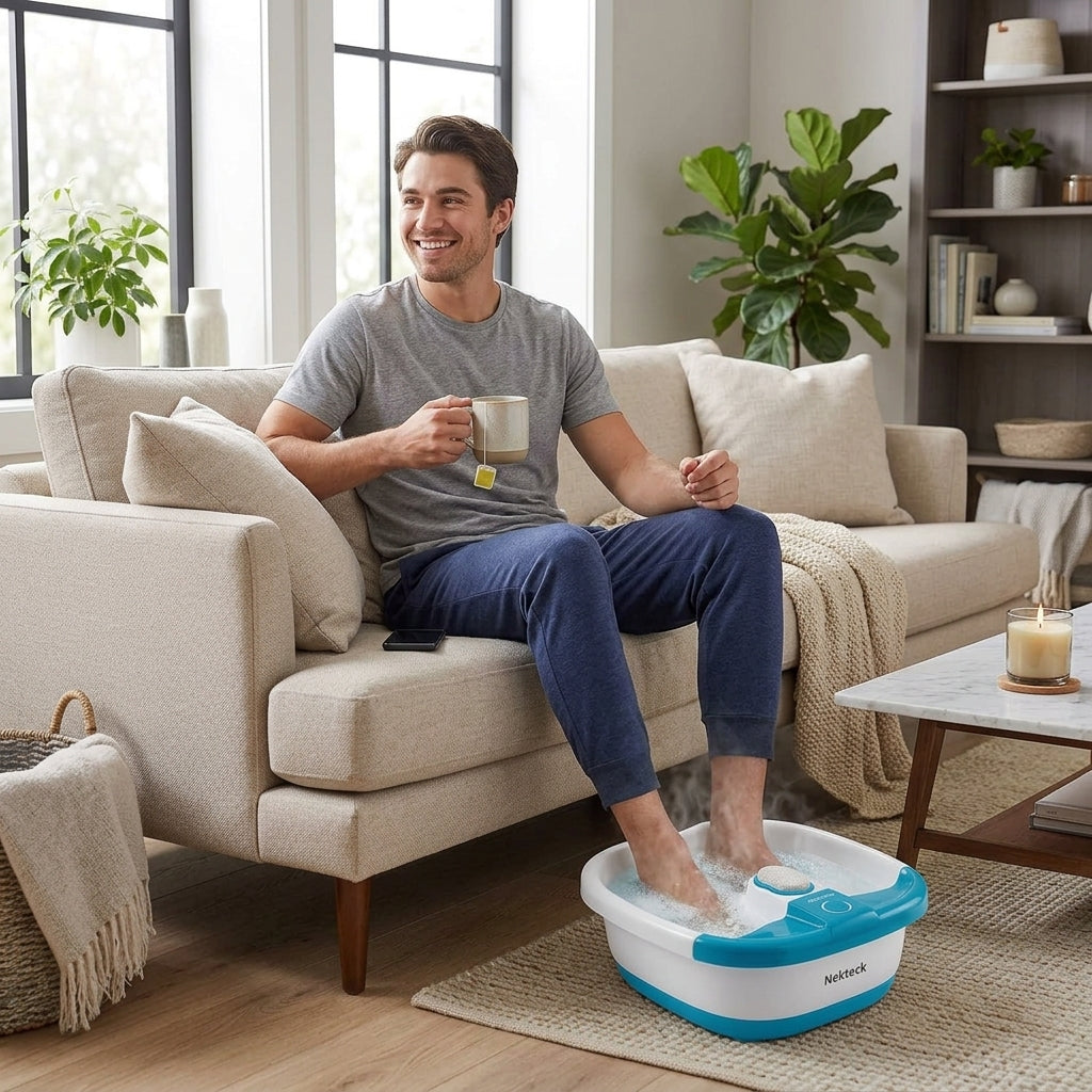 Homedics Bubble Mate Foot Spa Massager (FB-55) — Heated Foot Bath