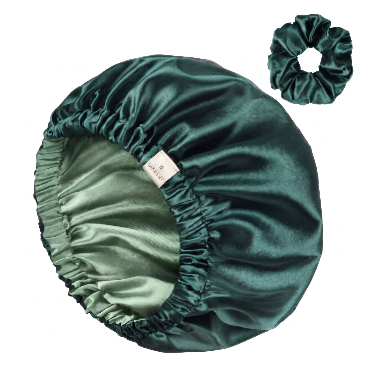YANIBEST Adjustable Satin Bonnet for Sleeping – Double Layer Reversible Sleep Cap for Curly & Natural Hair