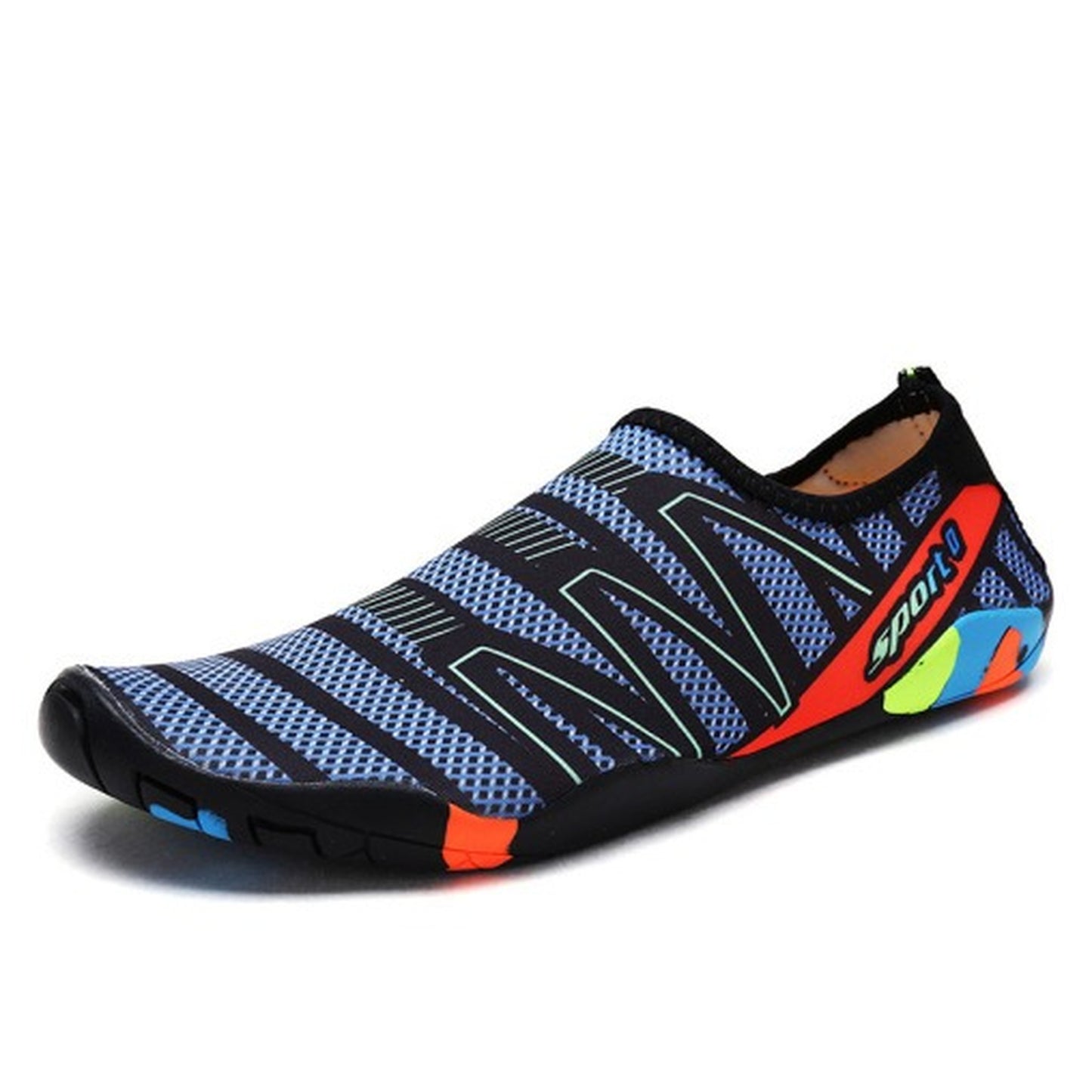 Men's & Women's Sport Water Shoes – Striped Quick-Dry Slip-On Aqua Shoes